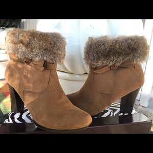 Dana Buchanan Tan suede Boots